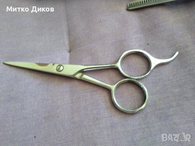 BETER Ножица професионална малка за подстригване-125мм и ножица за филиране-150мм, снимка 10 - Други - 37427191
