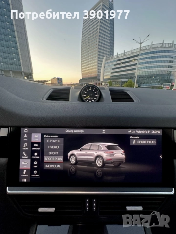 Porsche Cayenne E-Hybrid* Sport Chrono* 21 RS SPYDER* LED-MATRIX , снимка 5 - Автомобили и джипове - 50652845