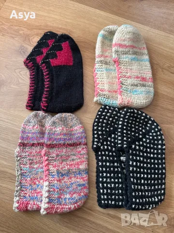 Ръчно плетени терлици 