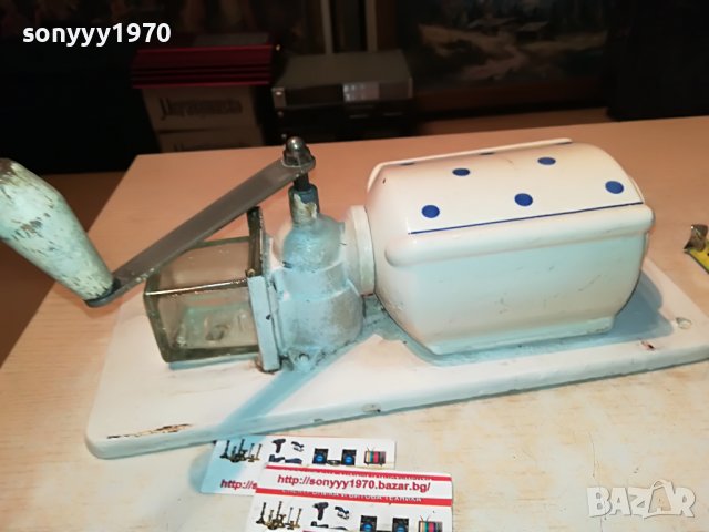 АНТИКА ОТ ГЕРМАНИЯ-СТАРА МЕЛНИЦА ЗА СТЕНА 2011221247, снимка 3 - Антикварни и старинни предмети - 38732616