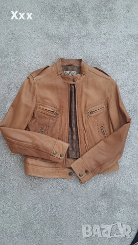 Ест. кожа модно яке 