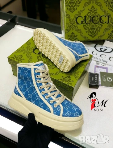 дамски кецове gucci , снимка 2 - Кецове - 51316066