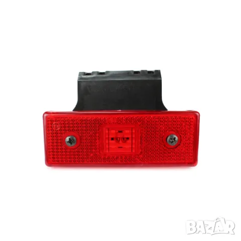 Висящ LED габарит 4 LED 109 mm 12-24V с червена светлина