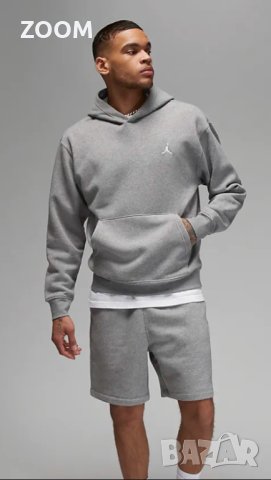 Суичър /суитшърт/ Nike /Hoodie/ Jordan Essentials Men's Fleece Pullover, снимка 6 - Спортни дрехи, екипи - 42737017