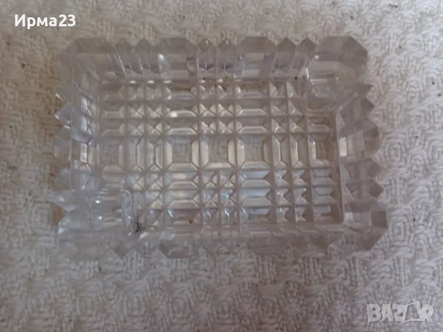 Кристален пепелник, снимка 1