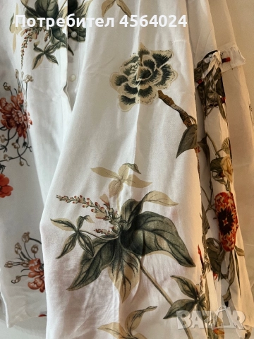 Даска риза на цветя, снимка 2 - Ризи - 51630532