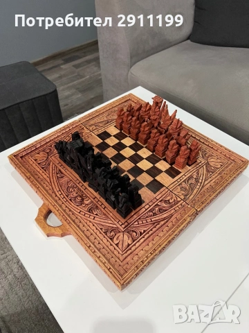Антикварен шах от Китай, снимка 1 - Шах и табла - 53335560