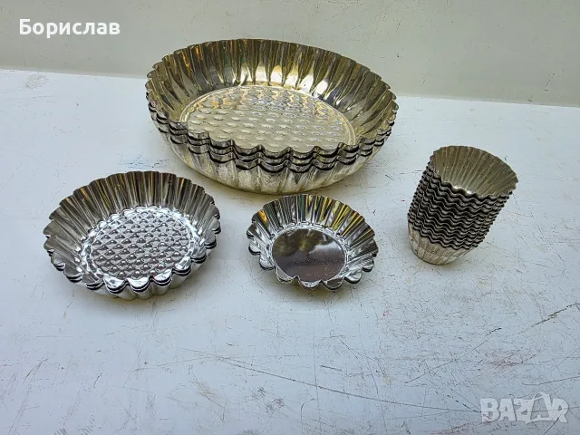 Метални форми за сладкиши, снимка 7 - Форми - 55930585