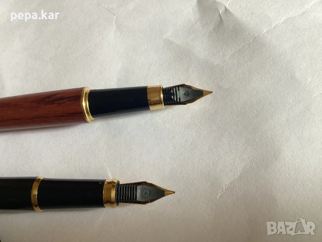 Автоматична писалка  с позлатено пероIridium Germany,коментар, снимка 4 - Друго - 50924034