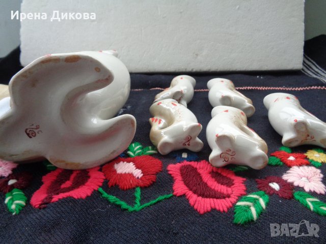 Продавам порцеланов сервиз / Риби, снимка 5 - Колекции - 40411934