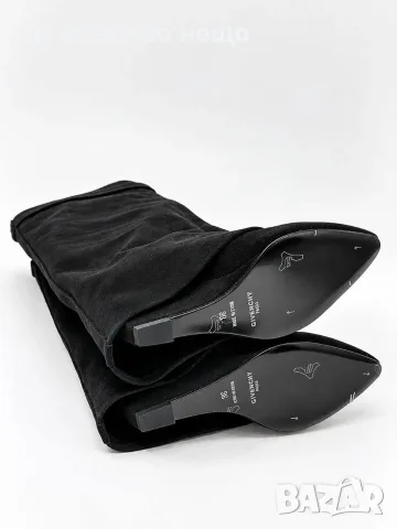 Givenchy Дамски Черни Ботуши Естествена Кожа Код SK2221, снимка 2 - Дамски ботуши - 56240984