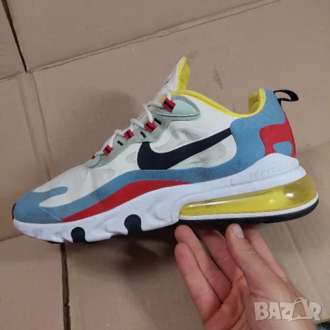 Nike Air Max 270 React номер 44 ,5  оригинални маратонки , снимка 17 - Маратонки - 50026150