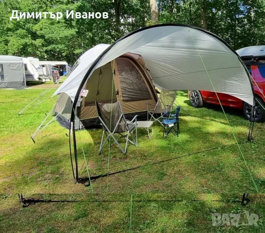 Универсална тента за палатка Coleman Classic Awning (462x462 см) , снимка 4 - Палатки - 55838900