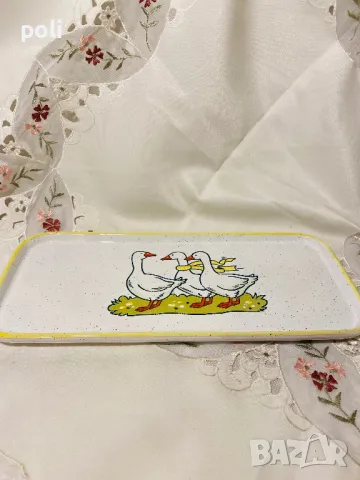 порцеланов поднос , снимка 4 - Аксесоари за кухня - 49626818