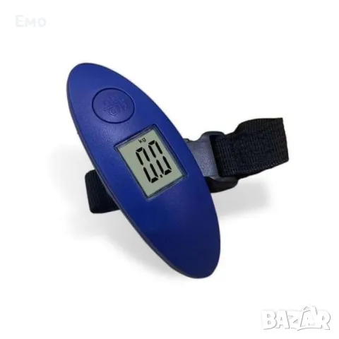 Везна за багаж - 50кг. Дигитална, 1бр батерия, Син, снимка 5 - Електронни везни - 48560671