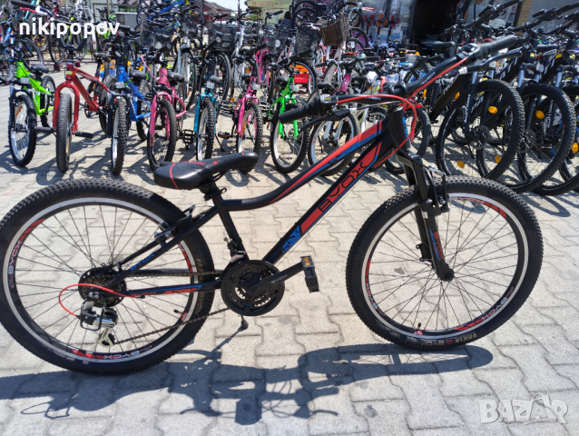 BYOX Велосипед 24" ZANTE черен, снимка 11 - Велосипеди - 44588028
