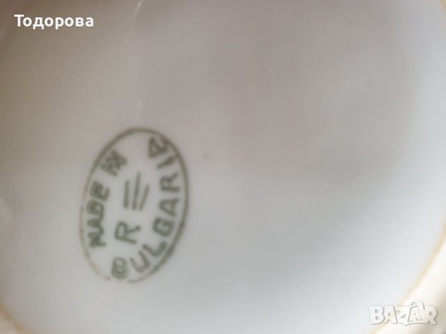 Стар порцеланов сервиз за греяна ракия,ликьор-Развитие,с.Калейца, снимка 8 - Сервизи - 42672444