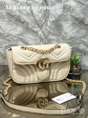 Gucci Дамска Чанта С Дълга Дръжка Синджир Гучи - Налични Различни Цветове Код SK339, снимка 4 - Чанти - 52599743