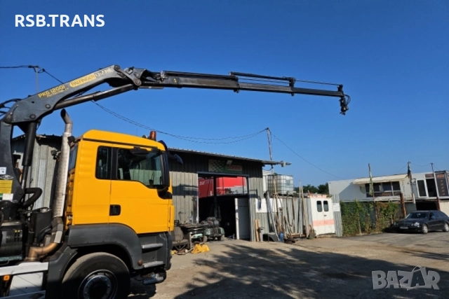 MAN TGS 26.360 6x4 3 странен самосвал КРАН ПАЛФИНГЕР, снимка 17 - Камиони - 51762386