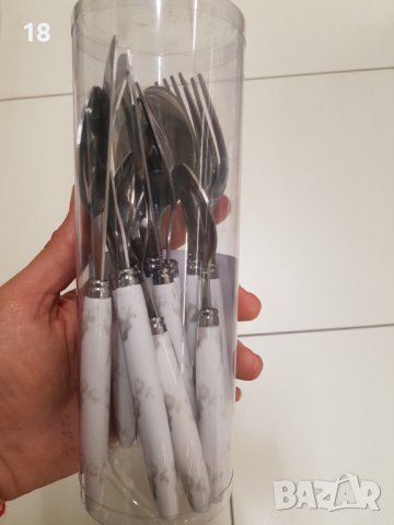 Прибори за хранене 12 броя, снимка 3 - Прибори за хранене, готвене и сервиране - 39858338