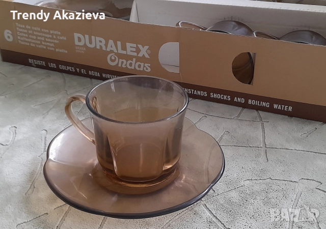 Нов сервиз за кафе DURALEX, снимка 2 - Сервизи - 52248585