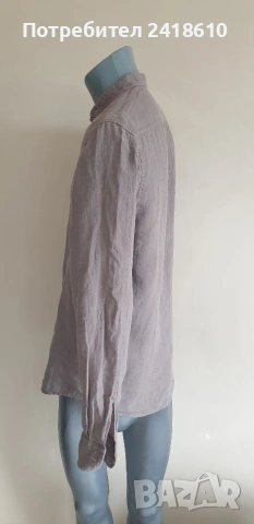 Hugo Boss Race_1_M Len/ Лен Regular Fit Mens Size S НОВО ОРИГИНАЛ! Мъжка Ленена Риза., снимка 2 - Ризи - 54192974