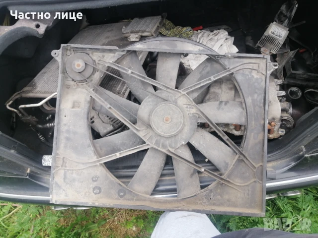 BEHR Охлаждаща перка Мерцедес S класа W220, снимка 2 - Части - 50555056