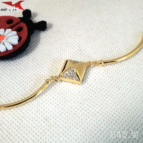 Гривна с 14К златно покритие 234873