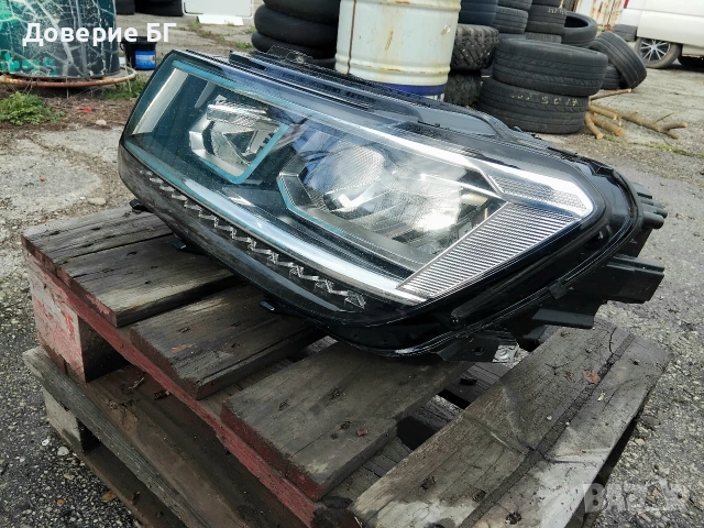 Оригинален Full LED фар за VW Tiguan (след 2016) – Ляв (5NB941035B), снимка 4 - Части - 54152517
