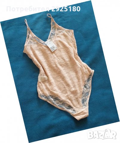 Боди H&M дантела S, снимка 7 - Бельо - 35558626