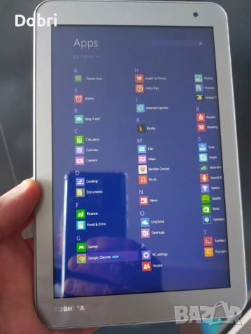 Windows таблет Toshiba WT8-B, снимка 4 - Таблети - 54132337