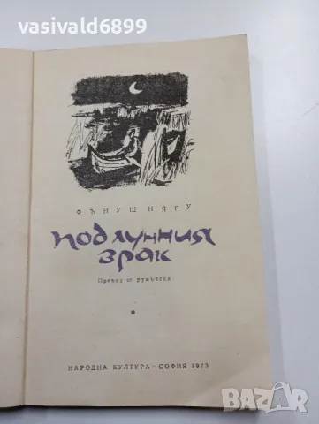 Фънуш Нягу - Под лунния зрак , снимка 4 - Художествена литература - 49269250