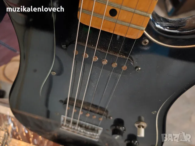 Ел. Китара Vintage Condor EG72B Stratocaster – 1972 Strat Japan копие, maple neck, снимка 11 - Китари - 55720764