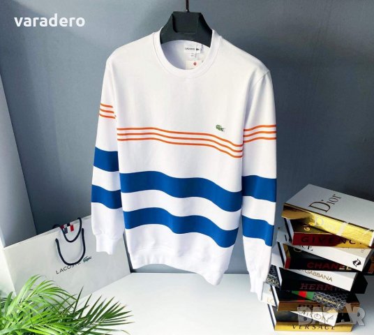 LACOSTE памук с бродерия , снимка 10 - Блузи - 34351634