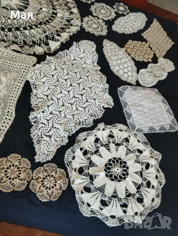 Красиви плетени покривки , едновремешни, снимка 16 - Антикварни и старинни предмети - 50431446