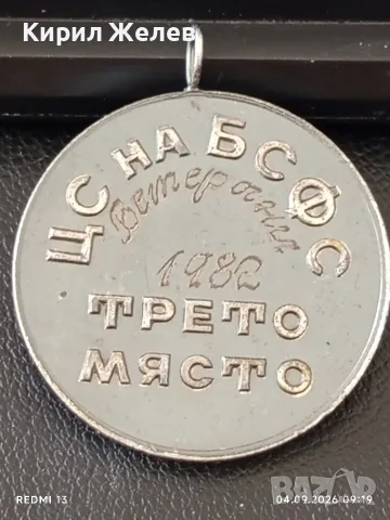 Стари медали,плакети Тенис на маса,Плуване редки за КОЛЕКЦИЯ ДЕКОРАЦИЯ 44816, снимка 6 - Антикварни и старинни предмети - 55946909