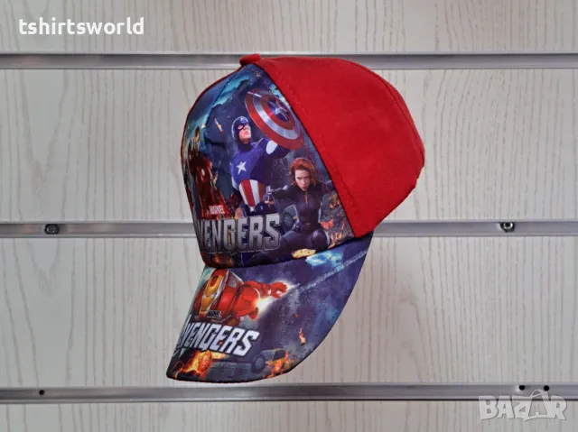 Нова детска шапка с козирка с героите от Отмъстителите (The Avengers), снимка 4 - Шапки, шалове и ръкавици - 47676630