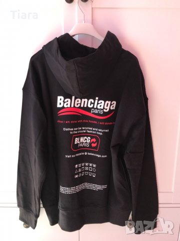 Мъжки суичер BALENCIAGA - Oversized !, снимка 5 - Суичъри - 38148415
