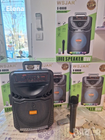 Нови bluetooth колони за караоке 