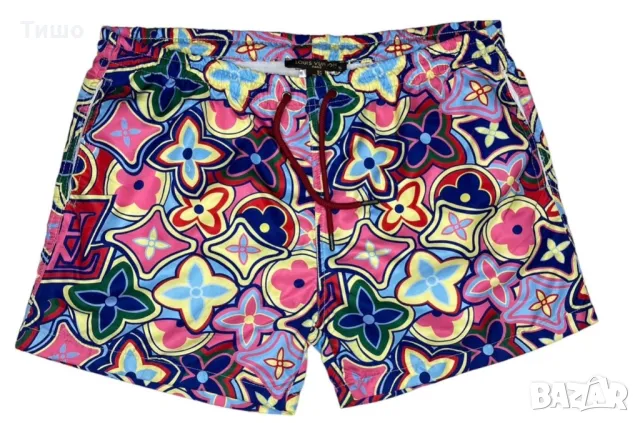 Louis Vuitton-Оригинални чисто нови мъжки плажни шорти ХЛ размер, снимка 1