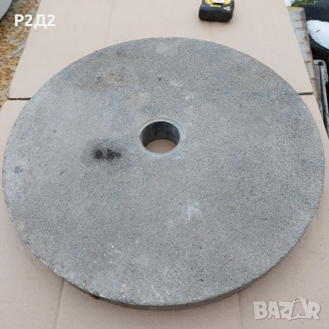  40 см голям стар диск за шмиргел , снимка 5 - Други инструменти - 53213099