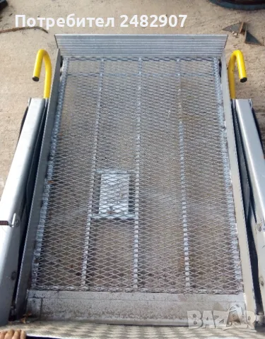 Падащ борд/Инвалидна рампа за бус 12 V, снимка 5 - Части - 47271079