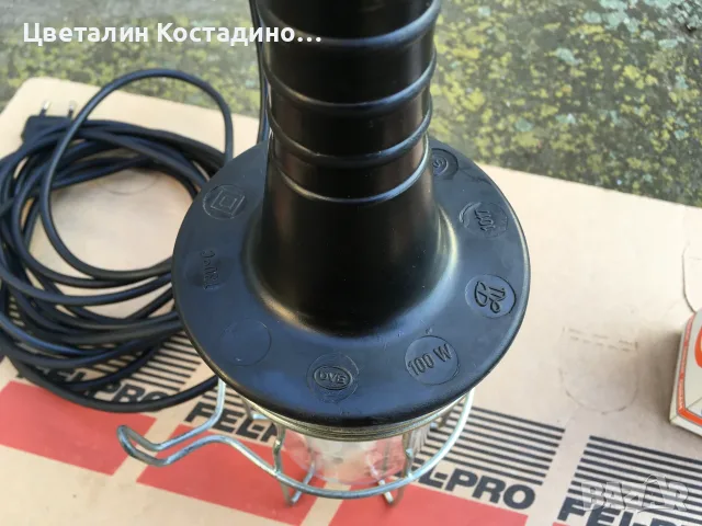 немска , гумирана работна лампа 100 W, снимка 3 - Други инструменти - 55994724