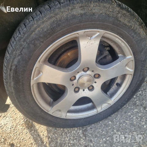 летни гуми с джанти VW Touran 2006г, снимка 5 - Гуми и джанти - 52453013