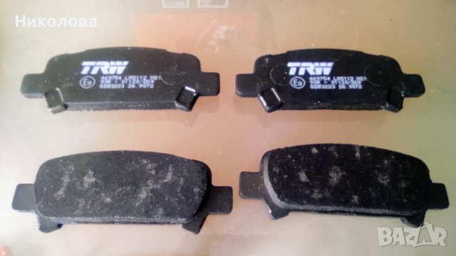 Комплект задни накладки за дискови спирачки TRW COTEC GDB3223 за автомобили Субару, снимка 5 - Части - 39126253