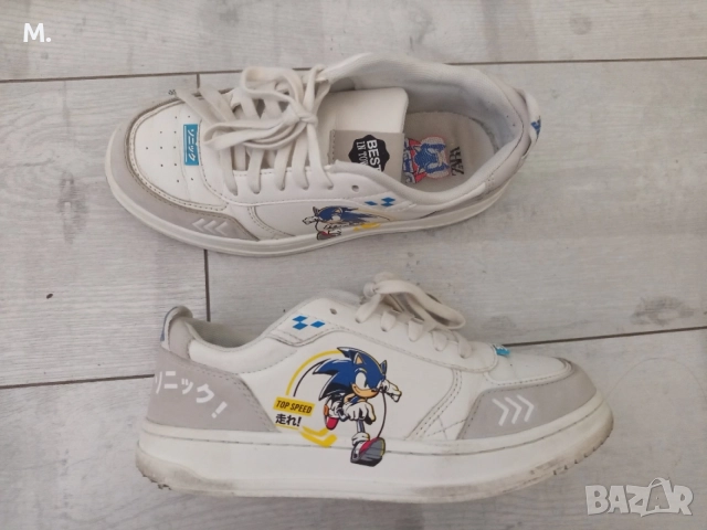 Кожени кецове Zara Sonic за момче 