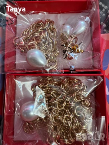 Lestari комплект - гривна , обеци , колие AVON 