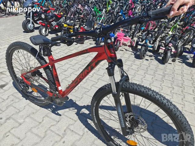 Промо велосипед 27.5" Sprint APOLON PRO червен, снимка 4 - Велосипеди - 56070219