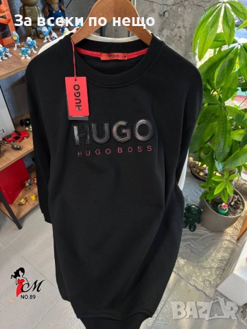 Hugo Boss Мъжка Памучна Блуза С Дълъг Ръкав Хуго Бос - Налични Различни Цветове Код SK89, снимка 2 - Блузи - 52475729