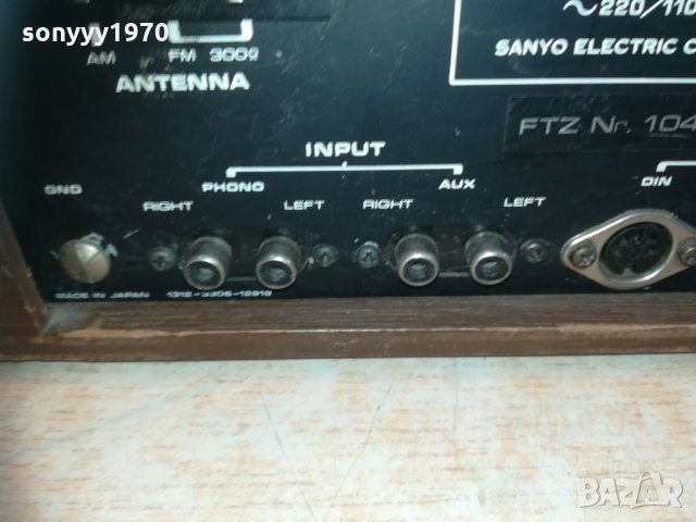 sanyo-japan ретро ресивър 0303210827, снимка 11 - Ресийвъри, усилватели, смесителни пултове - 32021580